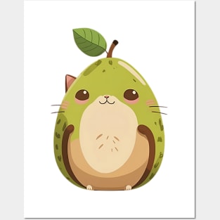 Avocato: A Purrfectly Delicious Design Posters and Art